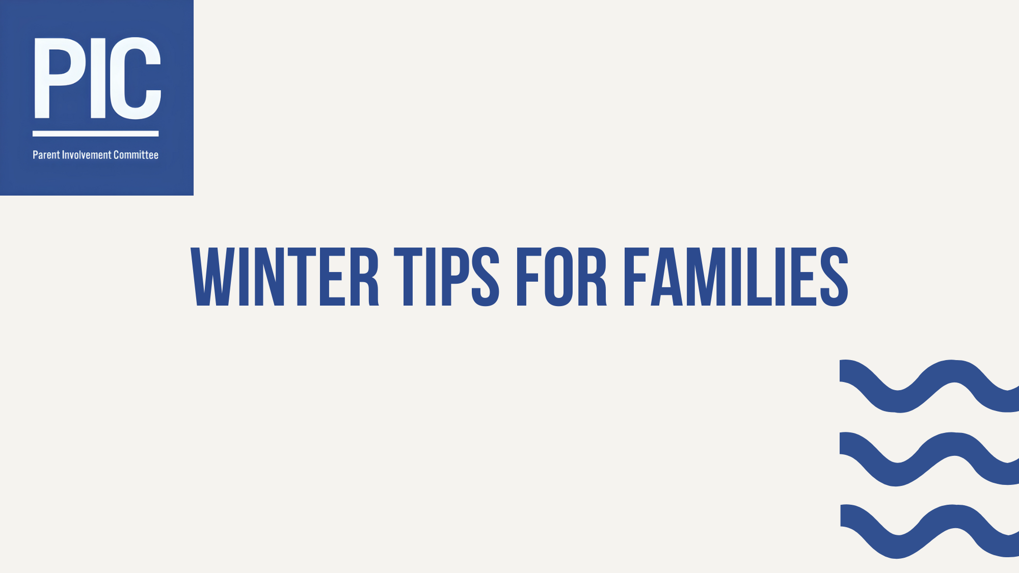 Winter Tips for Families