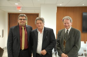 LtoR: Chair Martin, Paul Fisher, and Director Bryant
