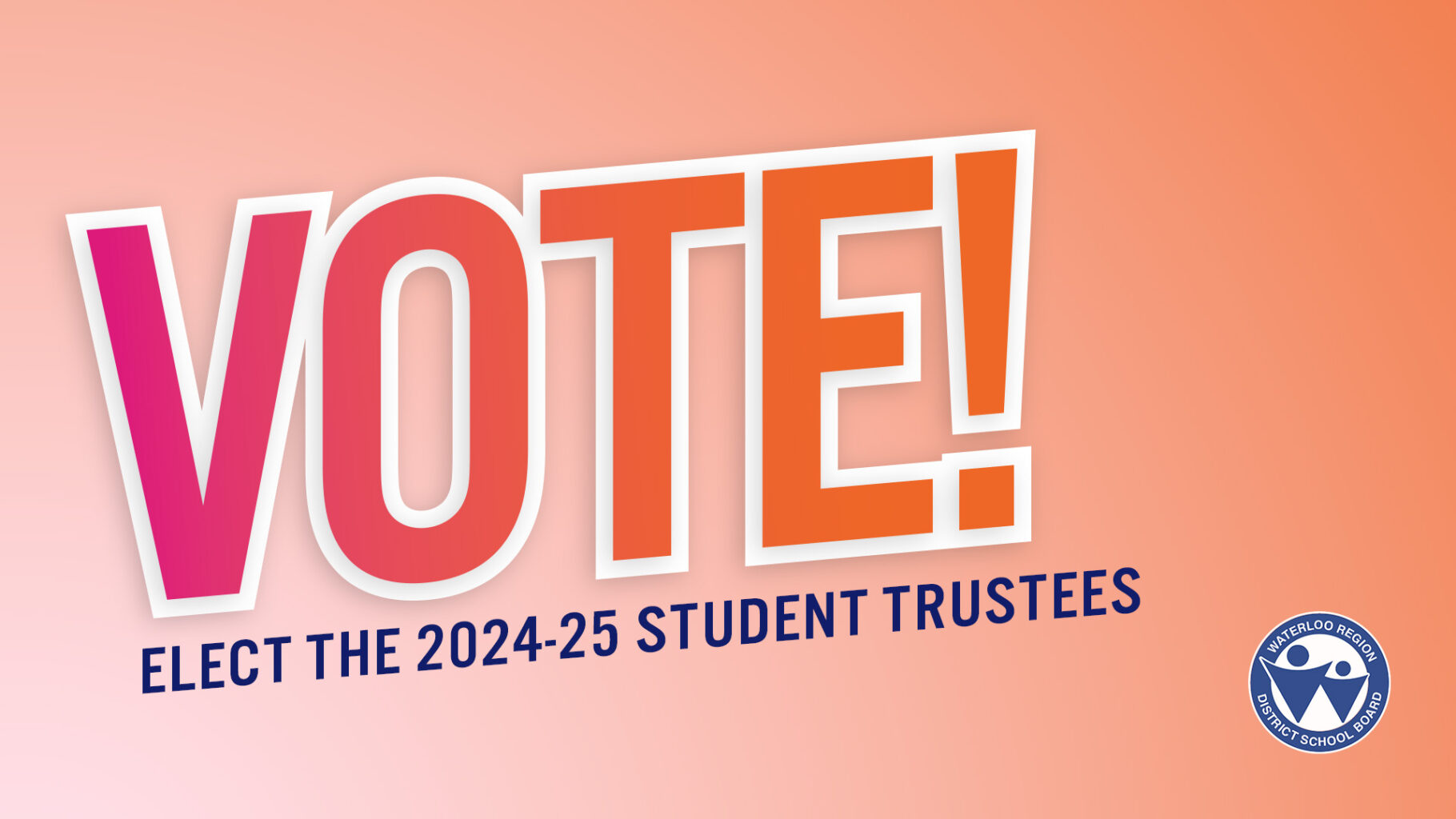 Secondary Students: Vote for the 2024-25 Student Trustees