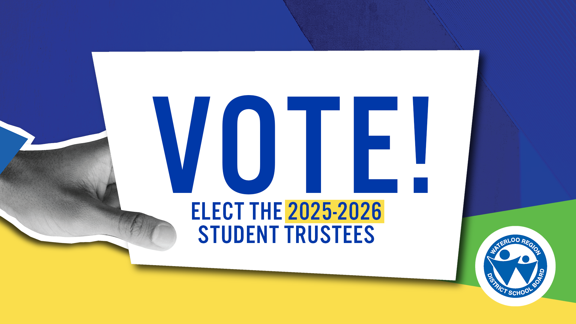 Vote! Elect the 2025-2026 Student Trustees