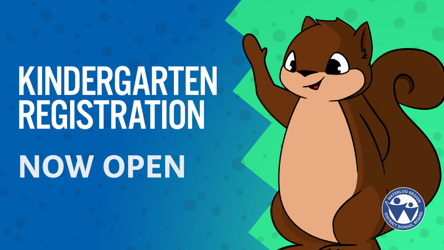 Kindergarten Registration is Now Open for September 2025 Waterloo Region District School Board