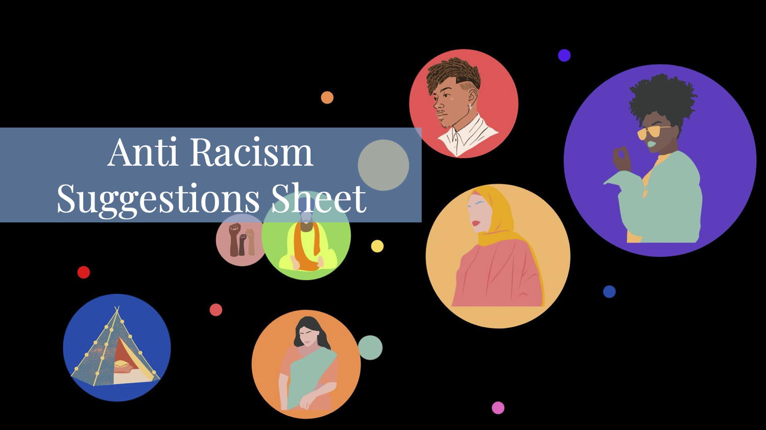 Anti-Racism Suggestions Sheet