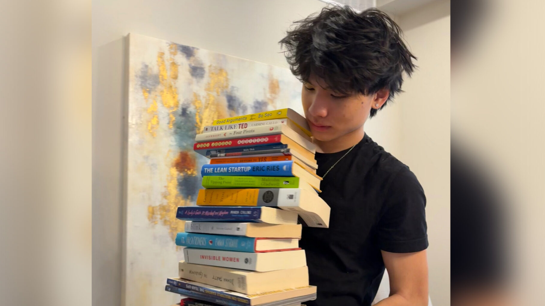 WRDSB Student Trustee Collects Books in Support of Expanded Literacy Education