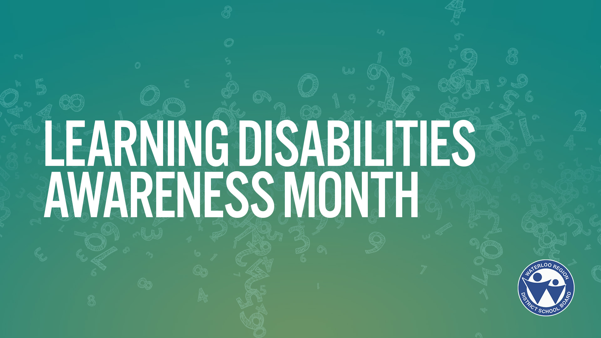 October is Learning Disabilities Awareness Month Waterloo Region