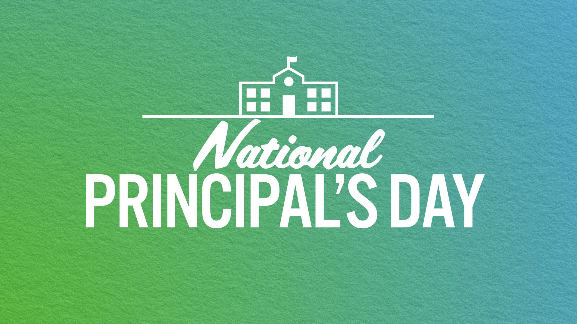 May 1st is National Principal’s Day Waterloo Region District School