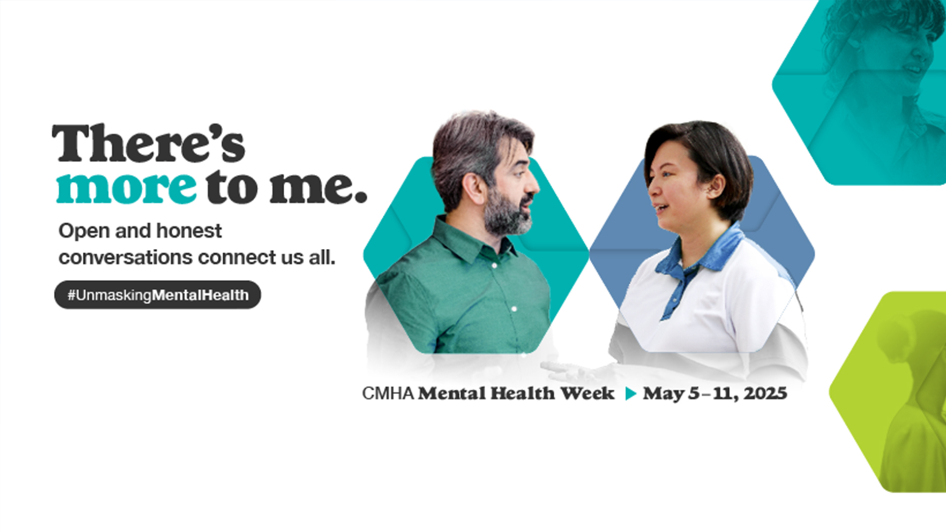 There's more to me. Mental Health Week 2025