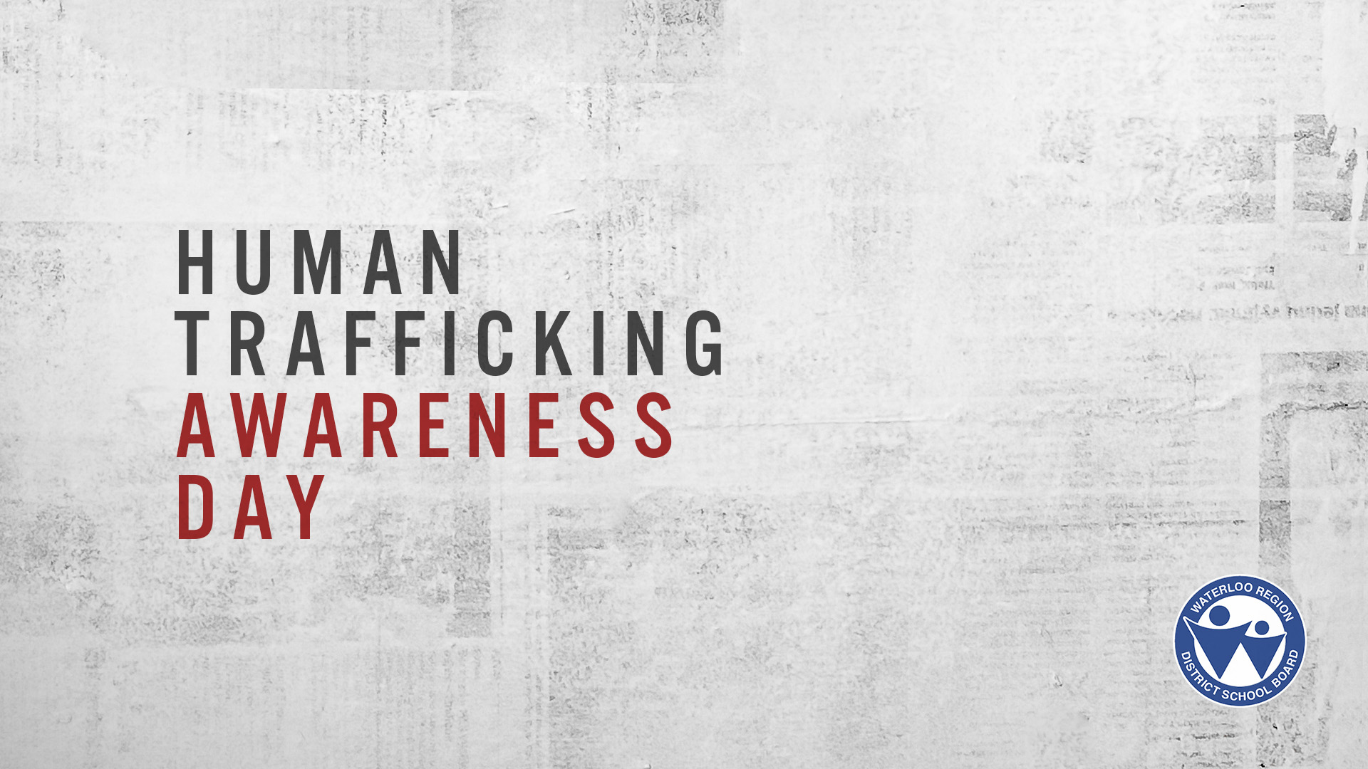 Human Trafficking Awareness Day