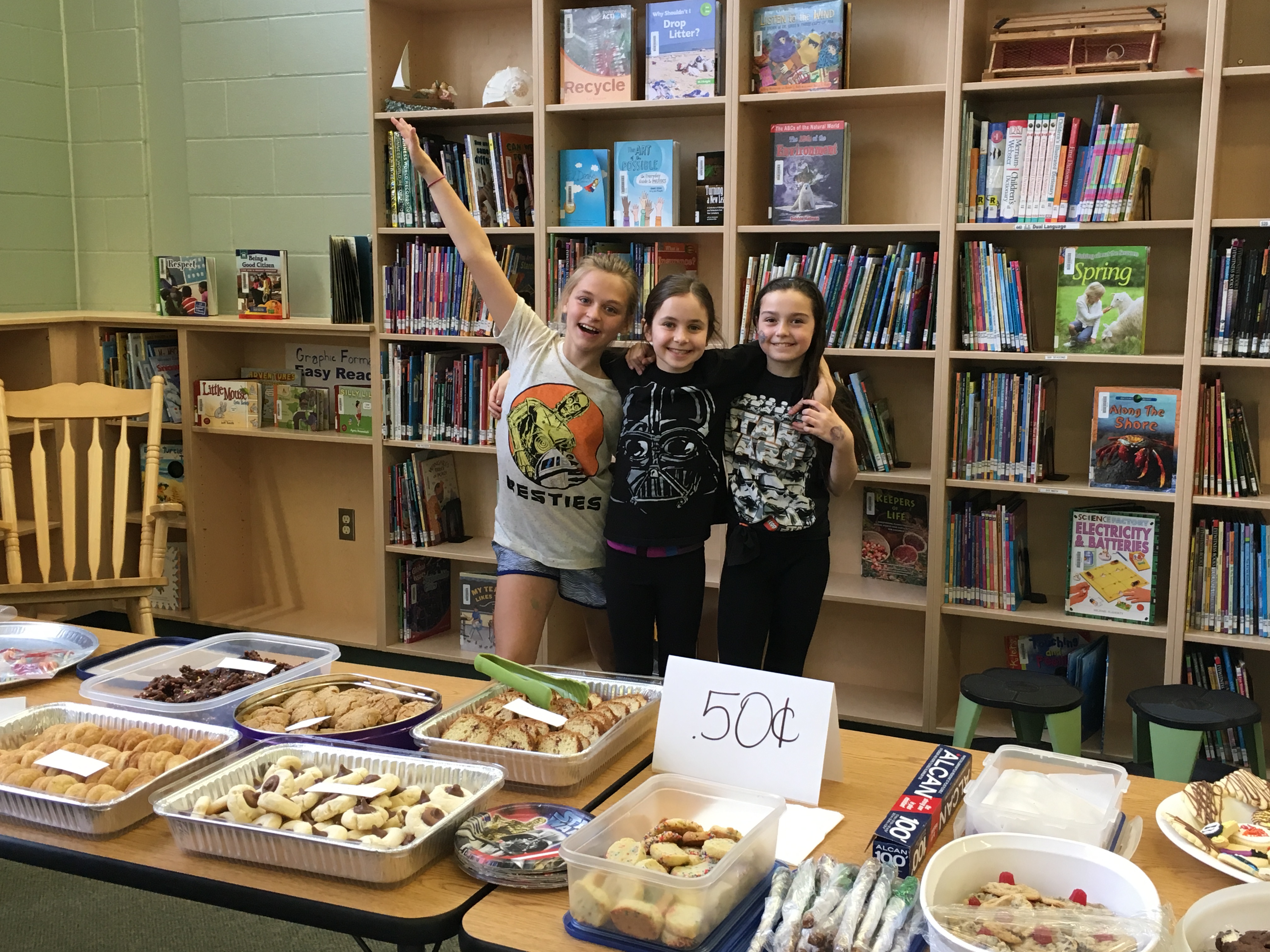 Look at all the treats that the girls made - looks yummy!