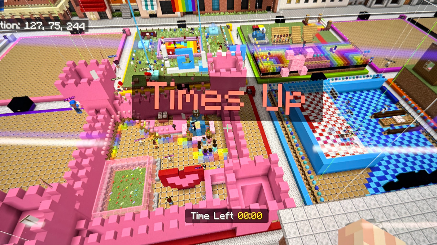 Blue Heron Pixel Pixies Code and Create at Minecraft eSports Tournament