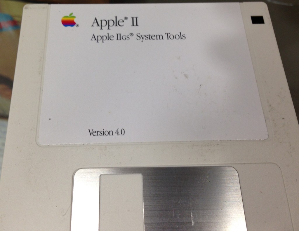 Does anyone recognize this?! It's an Apple OS floppy disk!