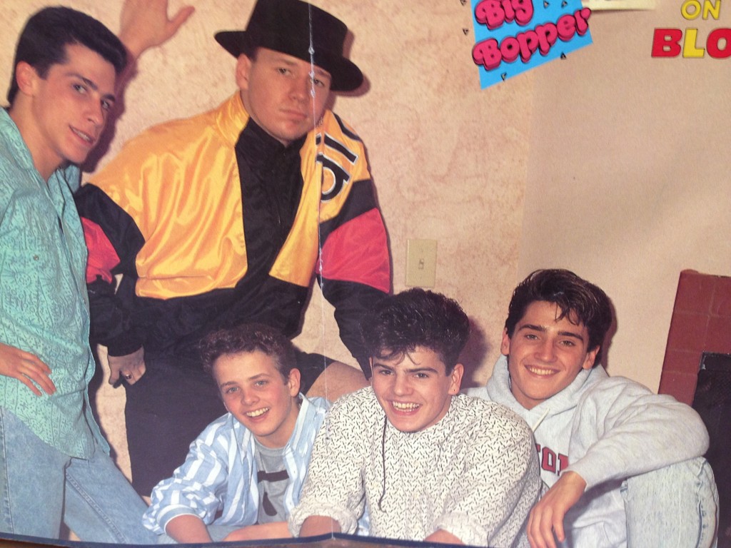 Time capsule item: New Kids on the Block poster