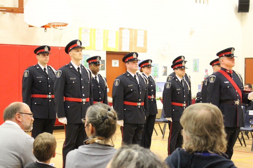 The WRPS eight new recruits.