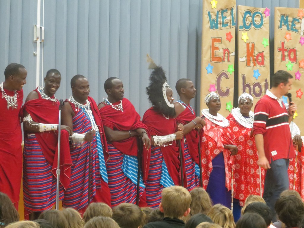 Introducing The En-Kata Choir from Tanzania, Africa to the staff & students.