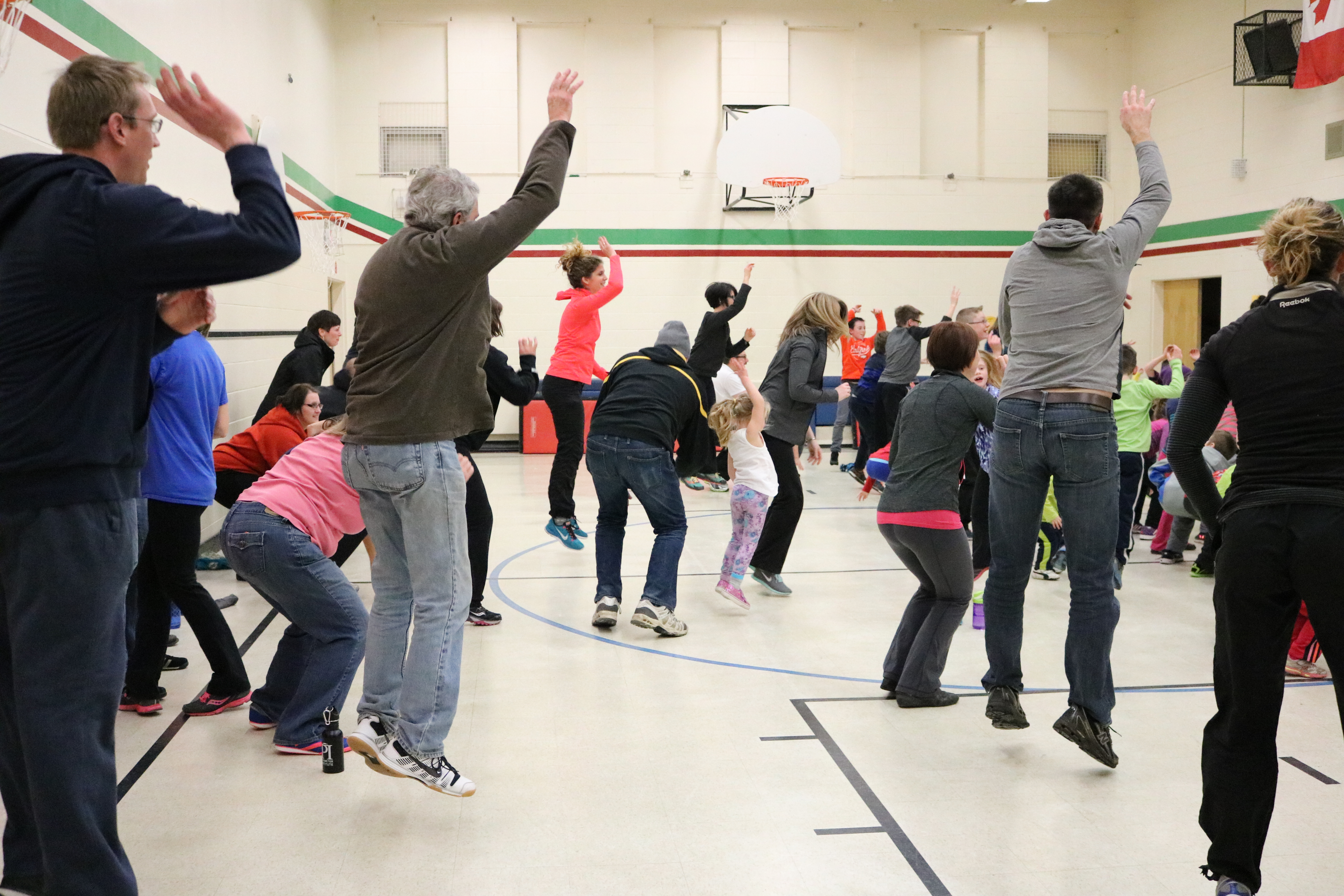 Family fitness is always a great idea!