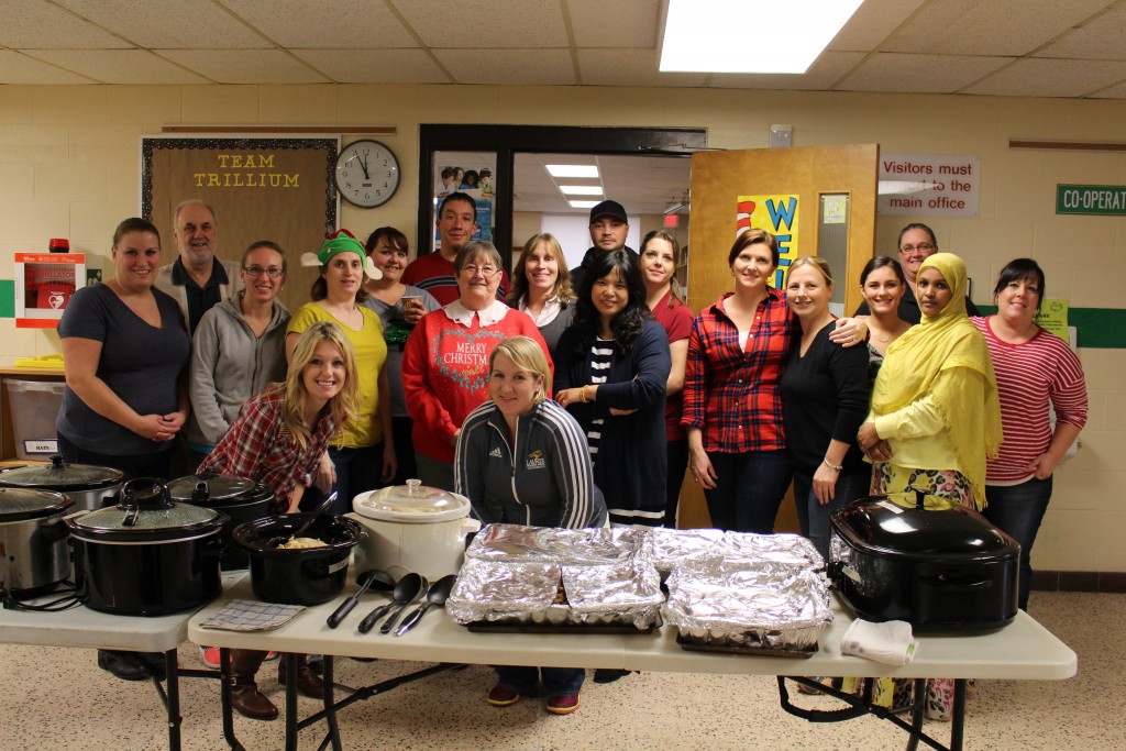 The wonderful School Council and parent volunteers who ran the lunch!