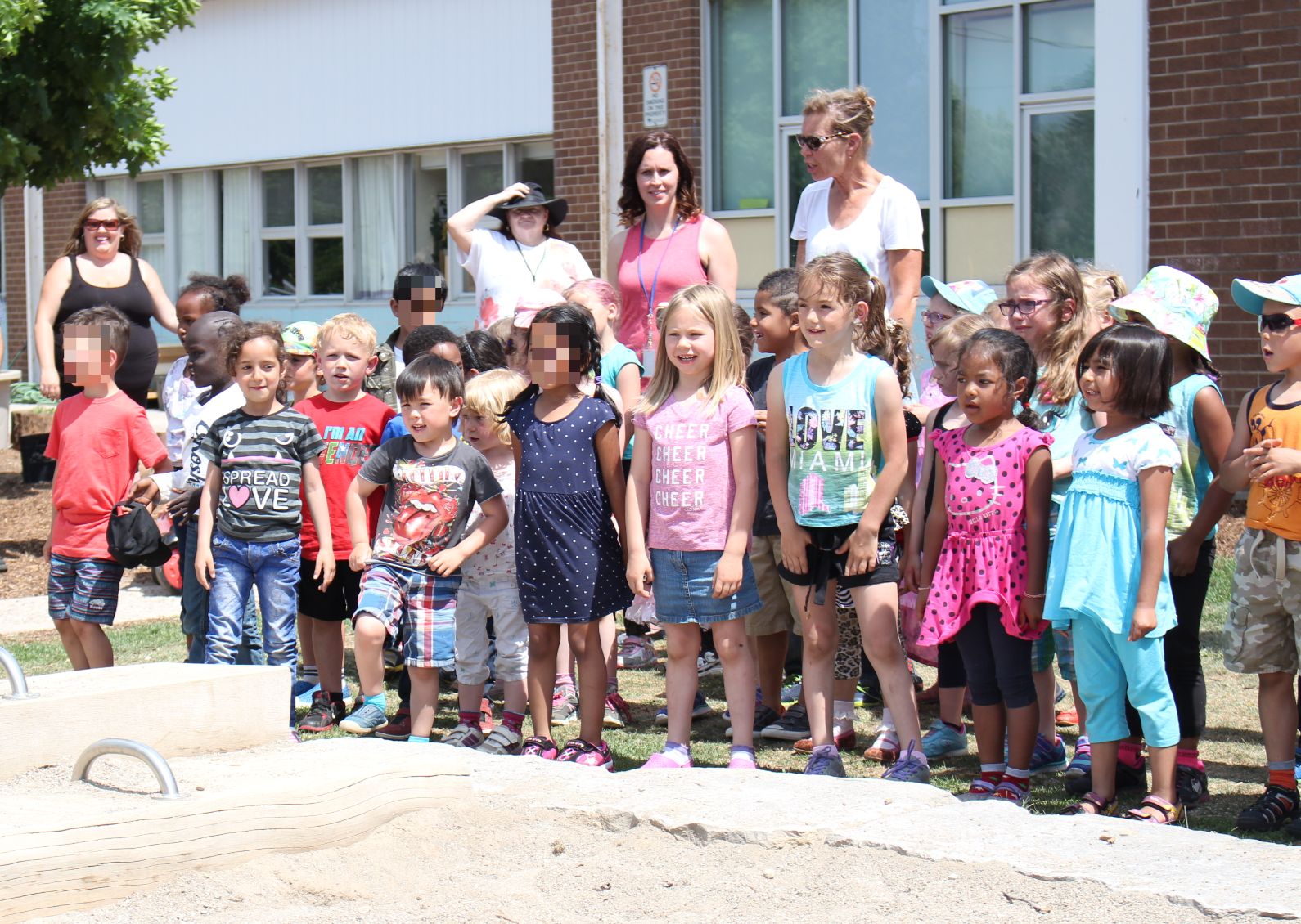 Rockway PS kindergarten students performing their 'Thank You' song!