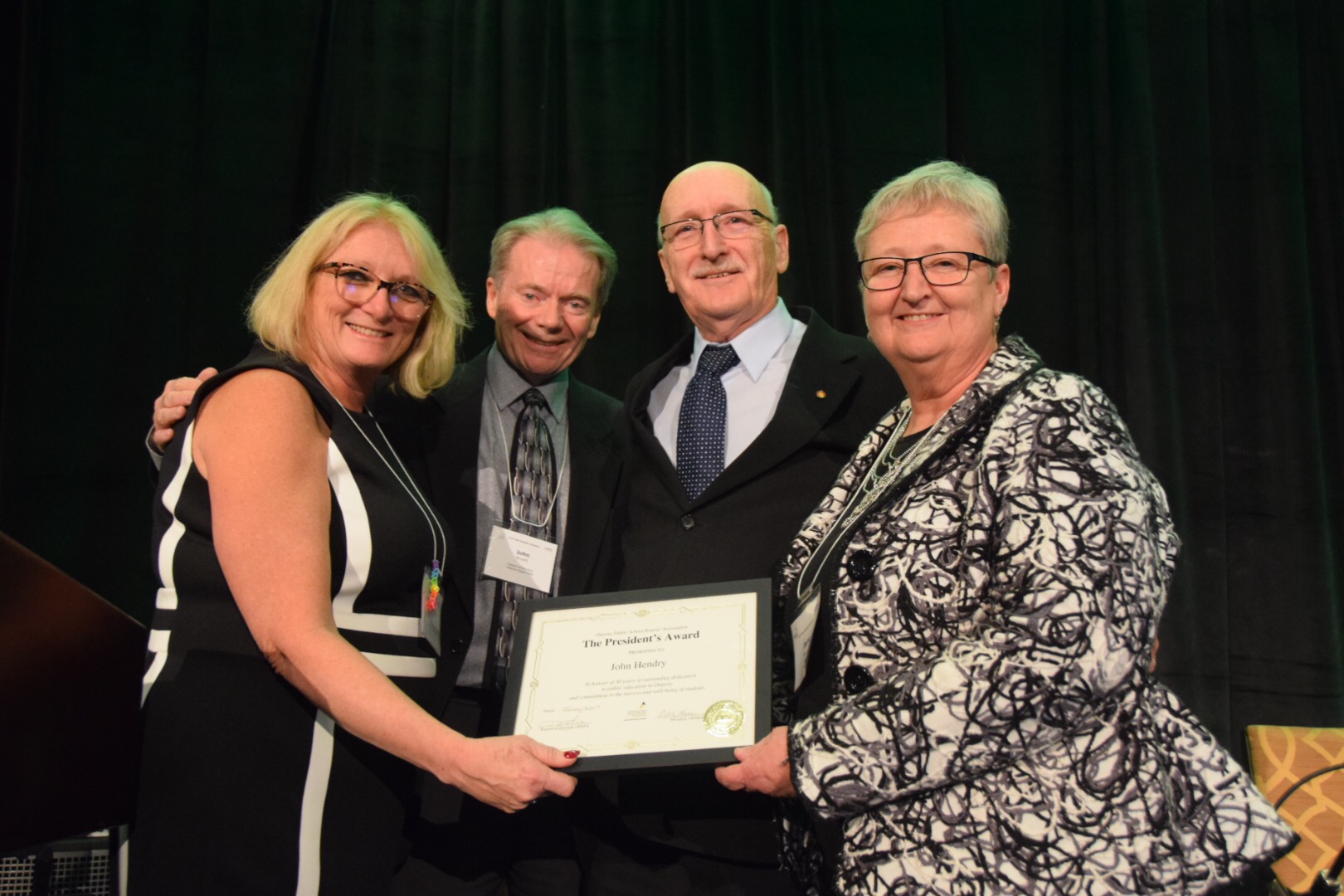Former Trustee John Hendry receives provincial award - Waterloo Region ...