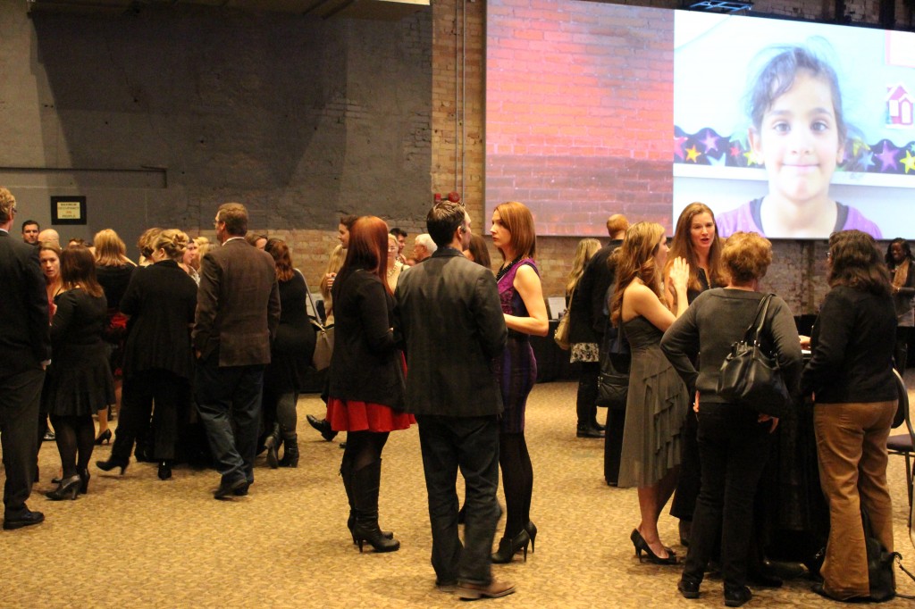 Guests starting to arrive at the Tannery Event Centre.