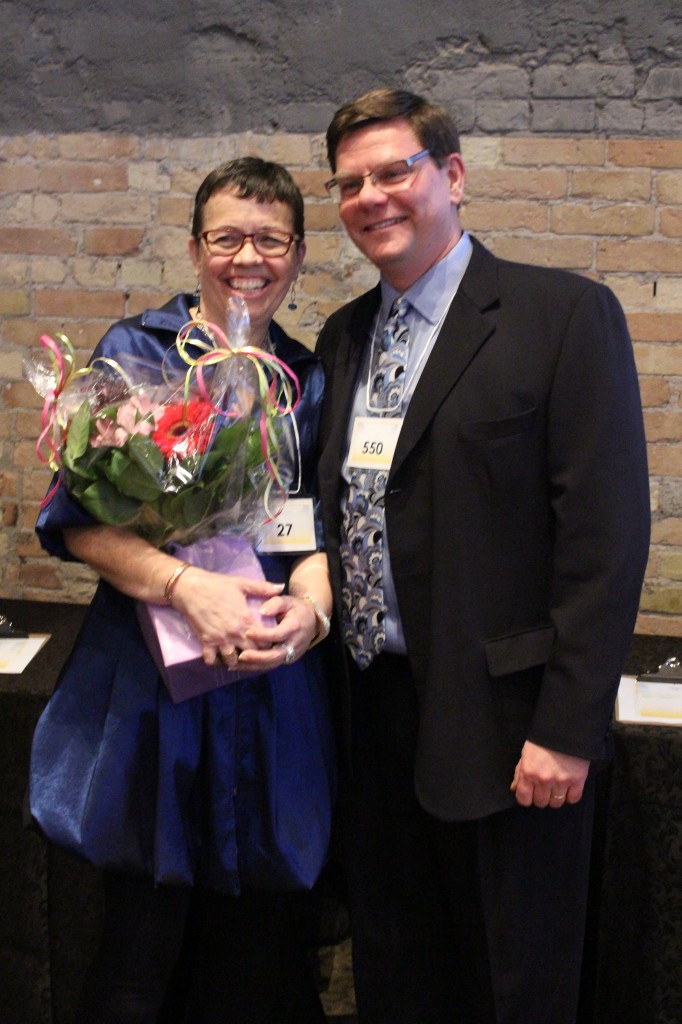 Forest Hill teacher Anne Campbell & principal Peter Berndt - thanks for all your hard work!