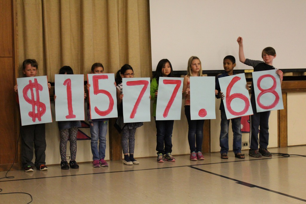 Drum roll please....grand total of 1577.68 for MCC!