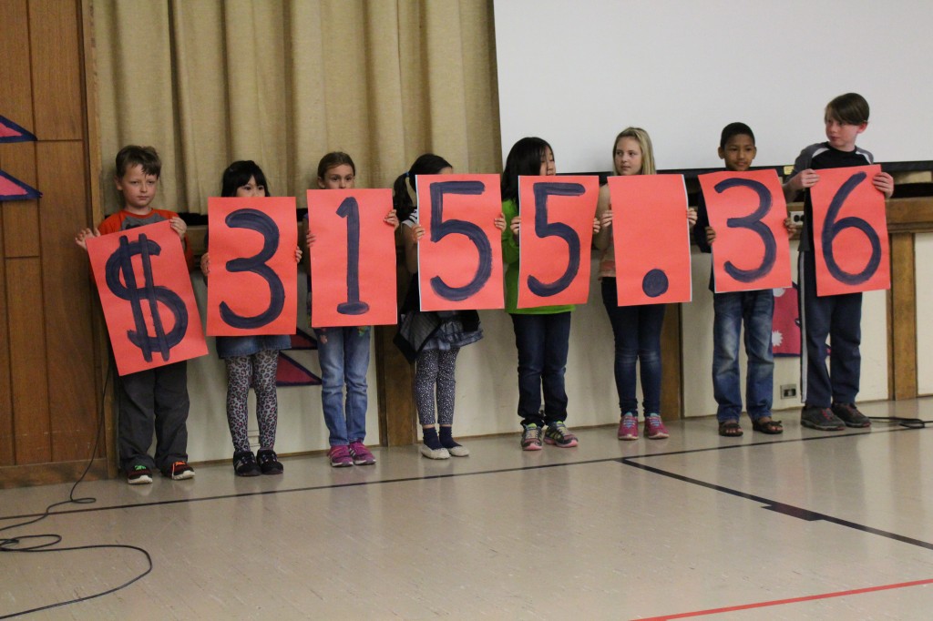 With the Government of Canada match, Mackenzie King PS total contribution is $3155.36!