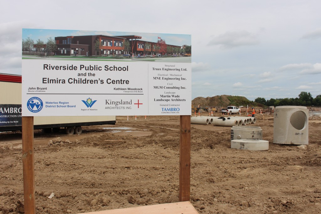 The future site of the new Riverside Public School.