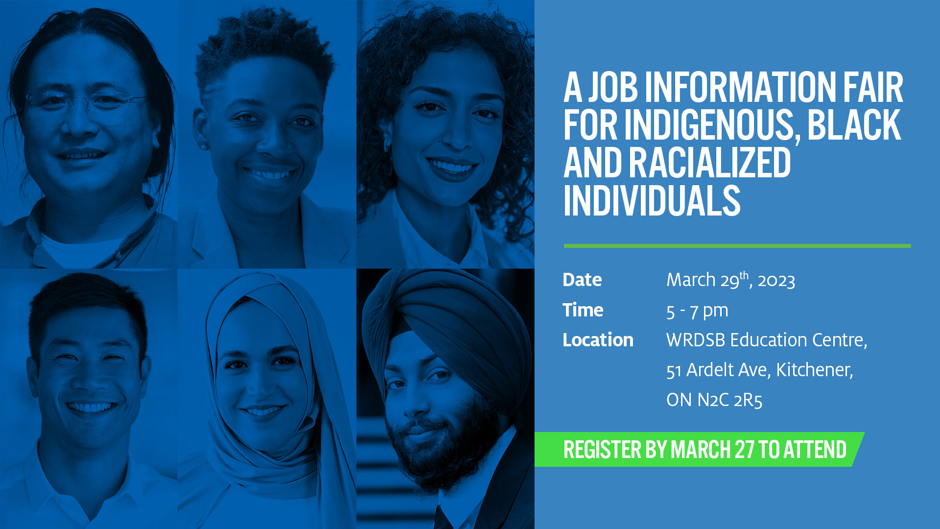 A Job Information Fair for Indigenous, Black and Racialized Individuals