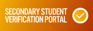 Secondary Student Verification Portal