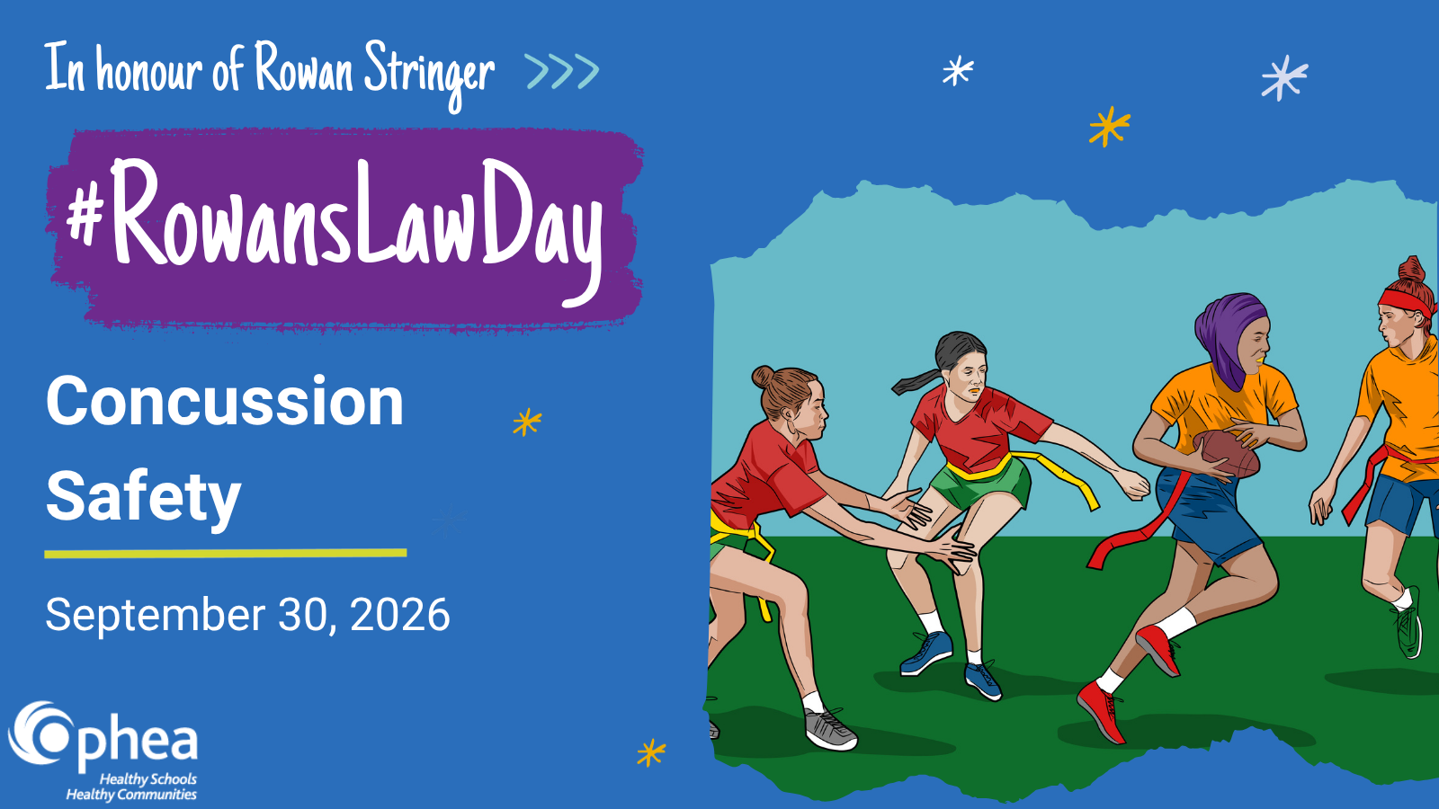 Rowans Law Day 2026 - Concussion Safety
