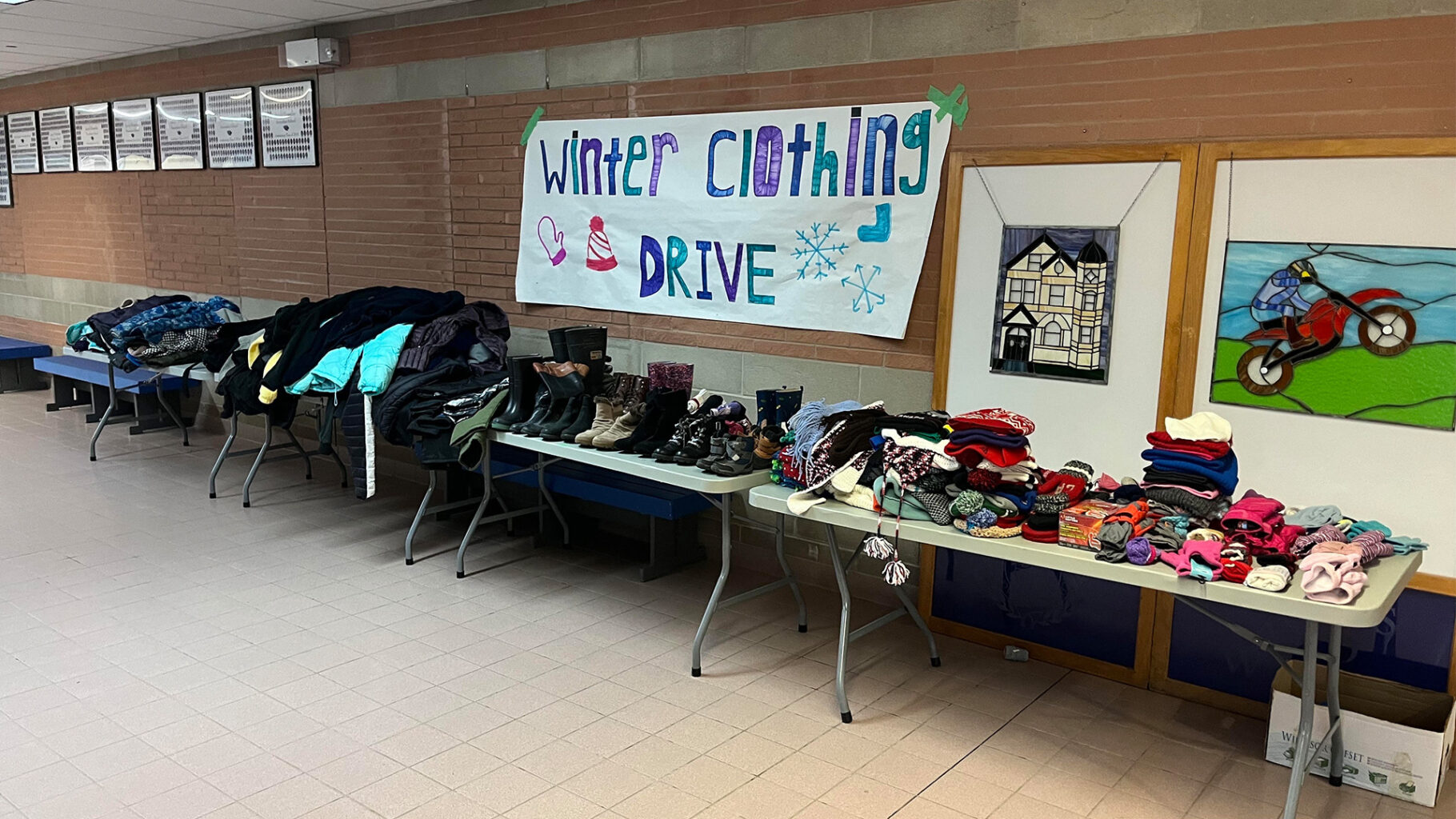 Jacob Hespeler Secondary School Winter Clothing Drive Helps Students, Community Stay Warm | #StudentVoice