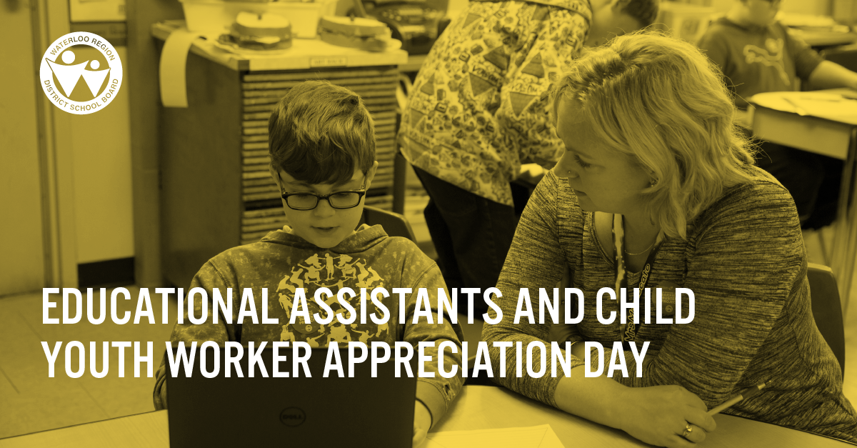 Celebrating Educational Assistant and Child and Youth Worker