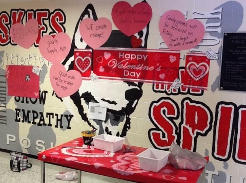 Valentine's Day gram sale.