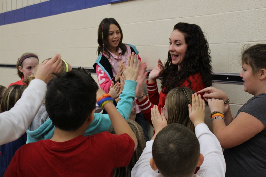 High fives!