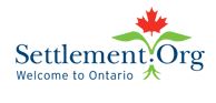 Settlement.org logo with words: Welcome to Ontario